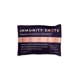Immunity Shots Elderberry and Goji Berry Multivitamin (12 Pack)